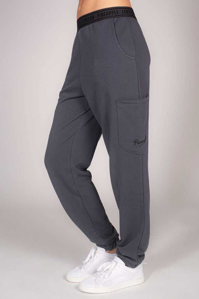 Women's Charcoal Combat Joggers with Pockets | Pineapple Loungewear