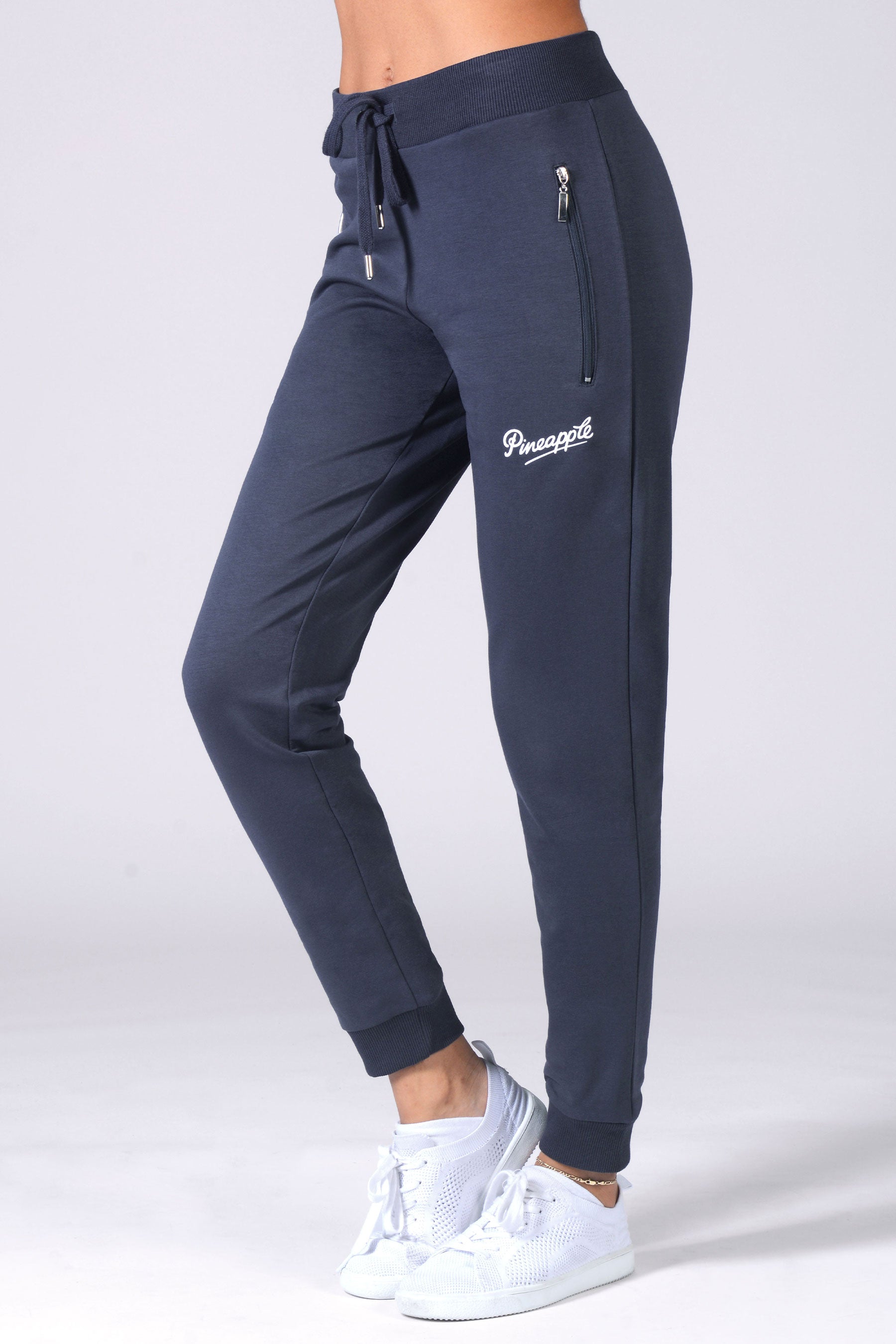 Buy Charcoal Skinny Zip Joggers from the Pineapple online store