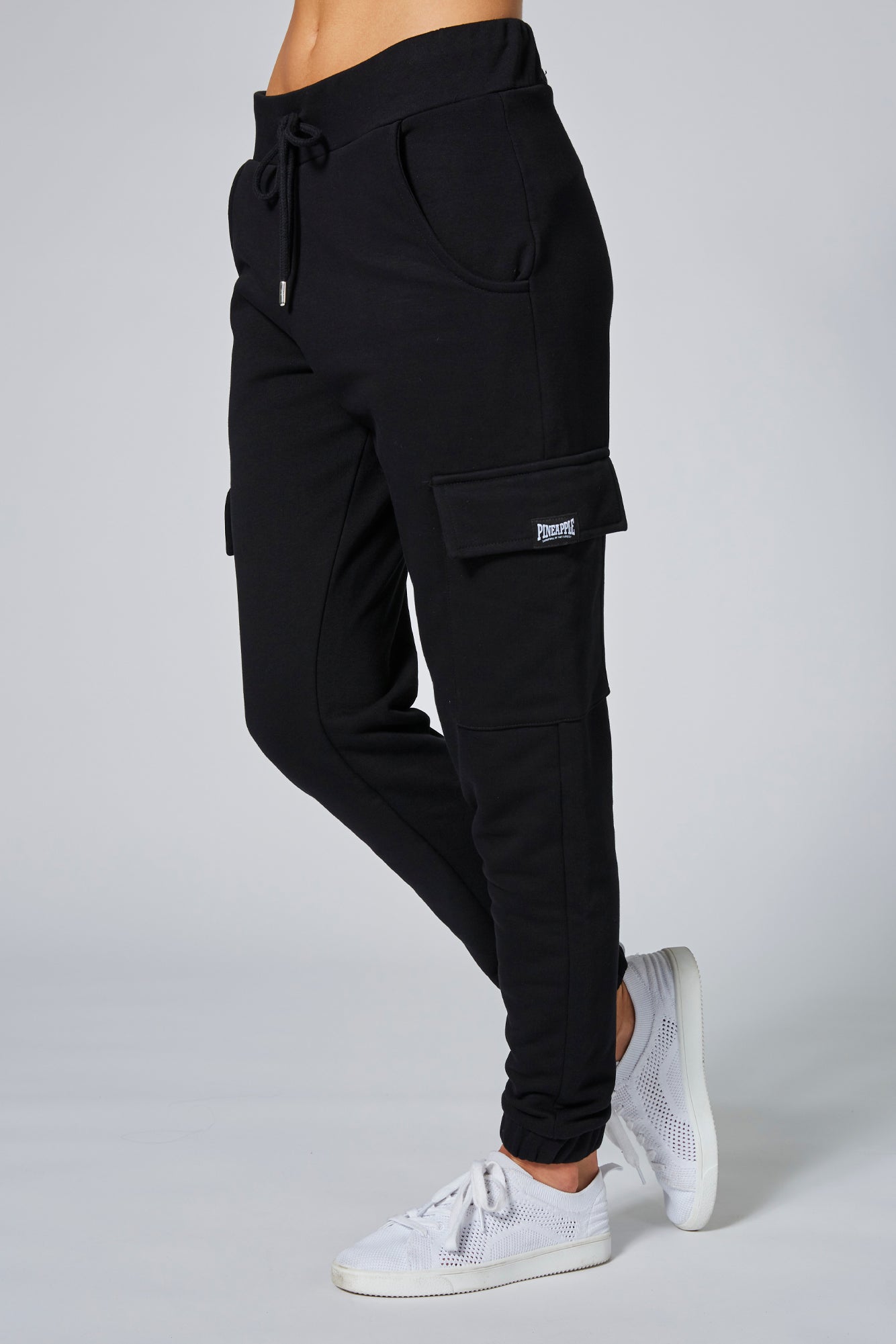 Buy Black Combat Pants from the Pineapple online store