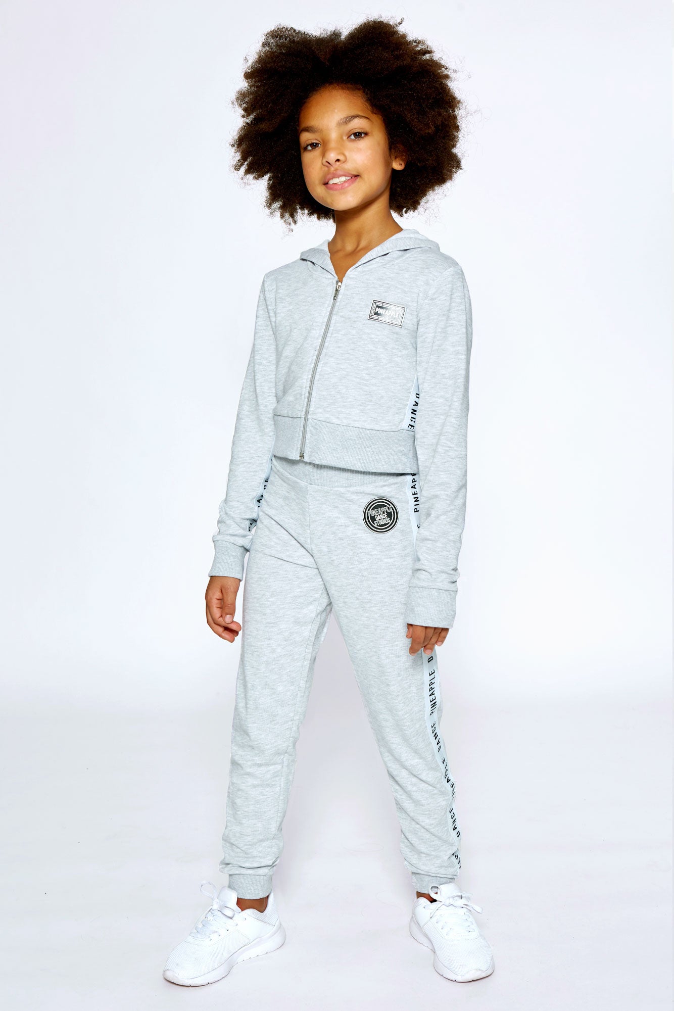 Grey best sale tracksuit girls