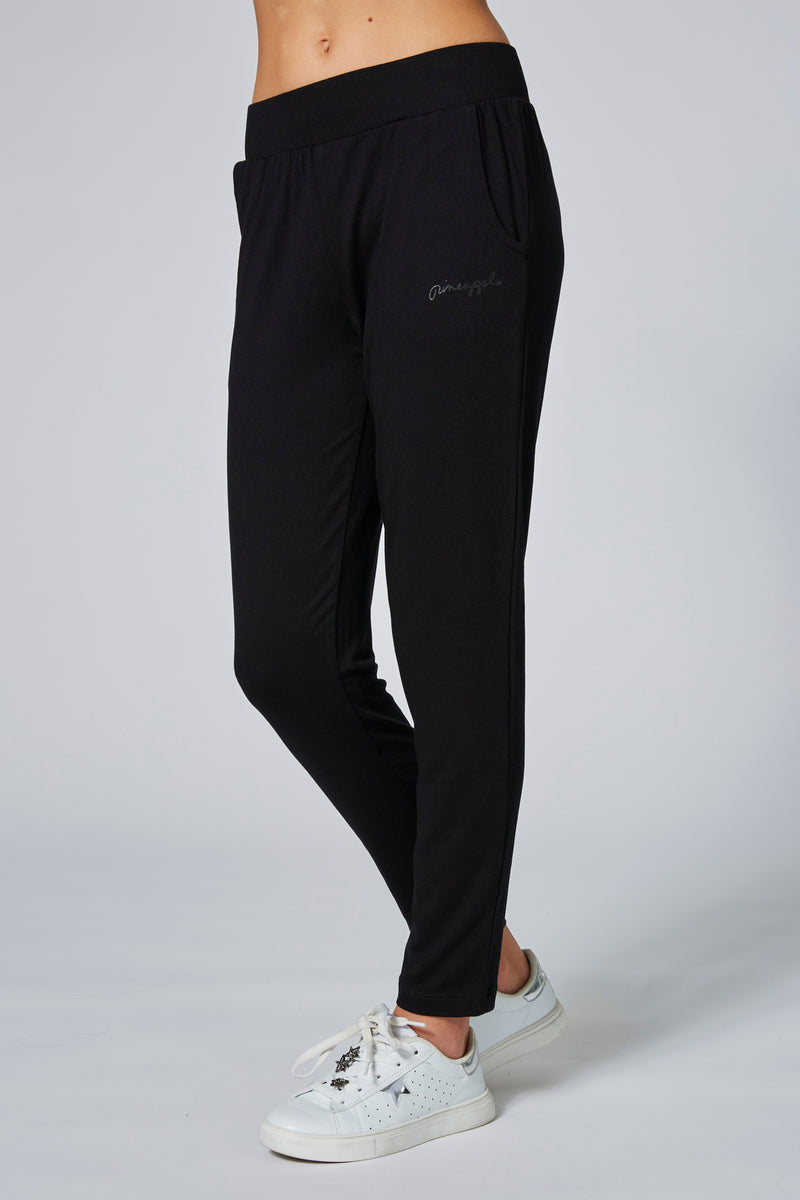 Ladies jersey best sale jogging bottoms